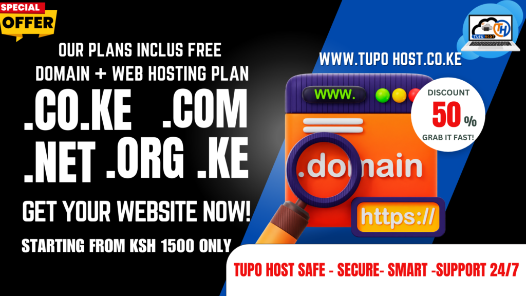 TUPO HOST OFFER FREE DOMAIN REGISTRATION