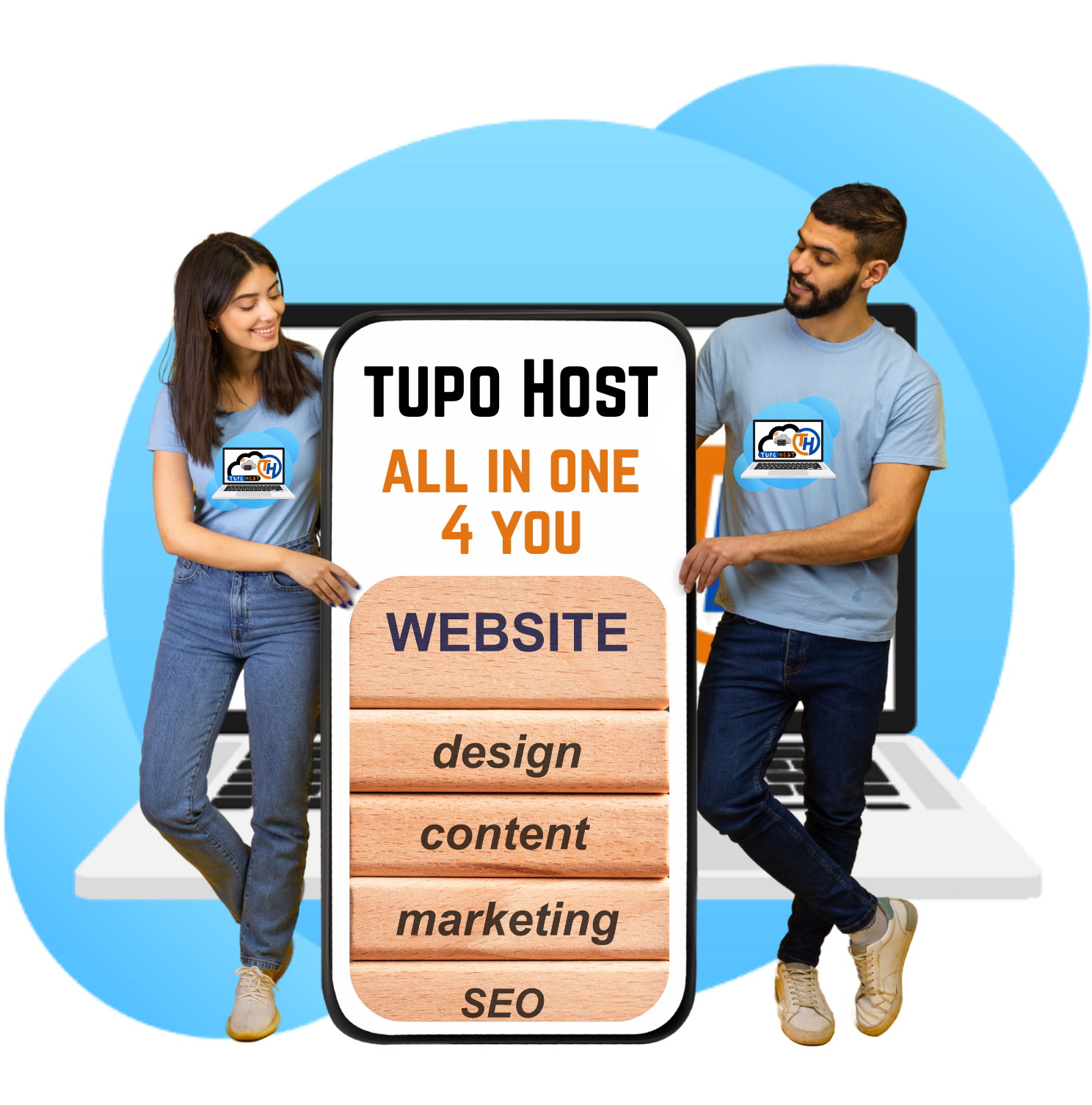 why tupo host services all in one